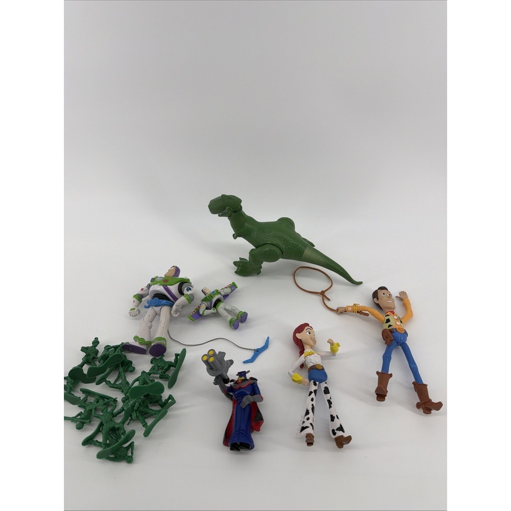 Disney's Toy Story Figure Lot of 19 Figures Buzz Woody Zurg Army Jesse